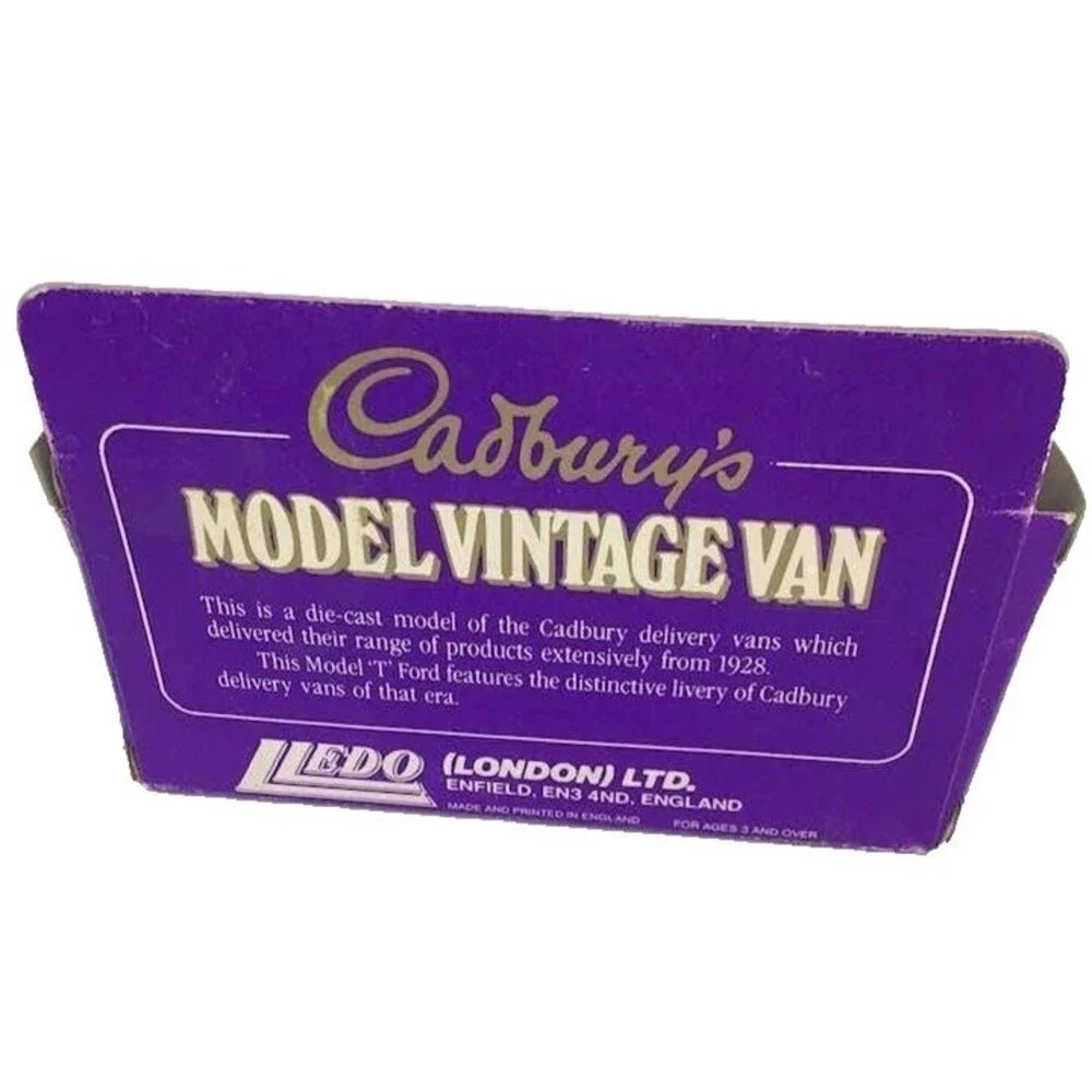Cadbury's Vintage Van Advertising 1928 Model 